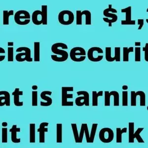 Retired Early on Social Security Can I Work Full Time