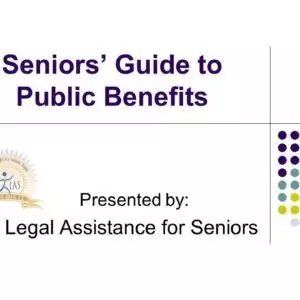 Seniors' Guide to Public Benefits