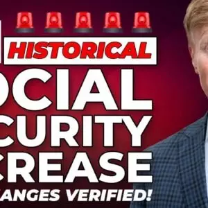 JUST IN Biggest Social Security Increase Ever + New Changes VERIFIED!